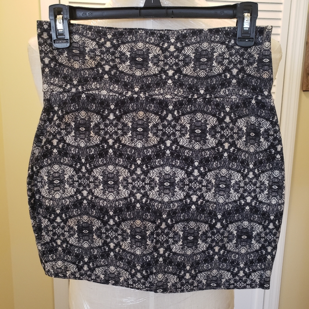 Lily Rose Body Con Mini Skirt